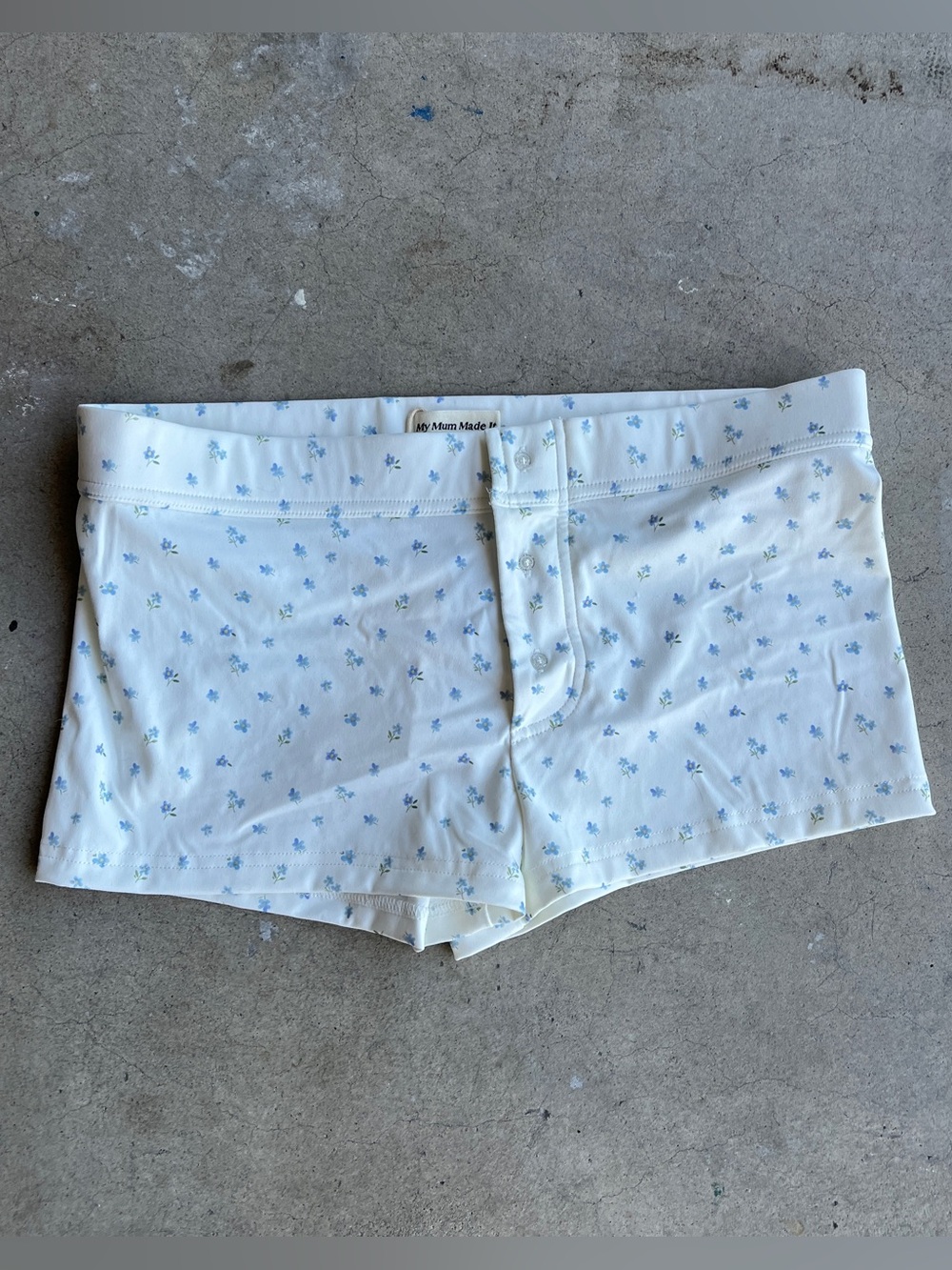 My Mum Made It Pajama Mini Shorts